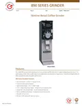 resources of Spec Sheet
