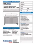 resources of Spec Sheet