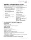 resources of Installation Flyer