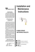 resources of Installation And Maintenance Instructions