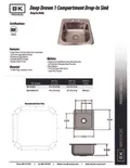 resources of Spec Sheet