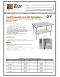 resources of Spec Sheet