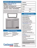 resources of Spec Sheet