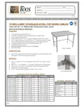 resources of Spec Sheet