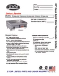 resources of Spec Sheet