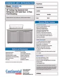 resources of Spec Sheet
