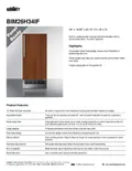 resources of Spec Sheet