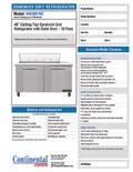 resources of Spec Sheet