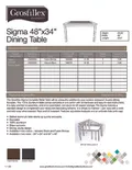 resources of Spec Sheet