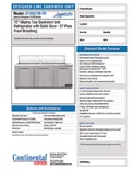 resources of Spec Sheet