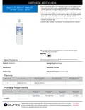 resources of Spec Sheet