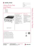 resources of Spec Sheet