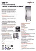 resources of Spec Sheet - French