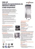 resources of Spec Sheet - Spanish