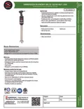 resources of Spec Sheet