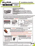 resources of Installation Checklist