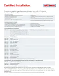 resources of Certified Installation