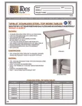 resources of Spec Sheet
