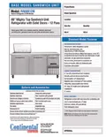 resources of Spec Sheet