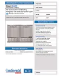 resources of Spec Sheet