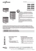 resources of Spec Sheet - Spanish