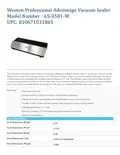 resources of Spec Sheet