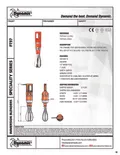 resources of Spec Sheet