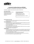 resources of Installation Manual