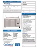 resources of Spec Sheet