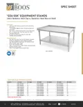 resources of Spec Sheet