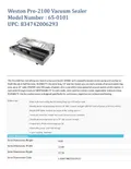 resources of Spec Sheet