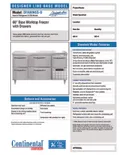 resources of Spec Sheet