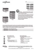 resources of Spec Sheet - French