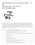 resources of Spec Sheet