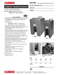 resources of Spec Sheet