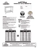 resources of Spec Sheet