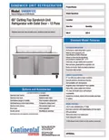 resources of Spec Sheet