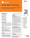 resources of Spec Sheet