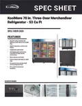 resources of Spec Sheet