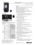resources of Spec Sheet