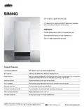 resources of Spec Sheet