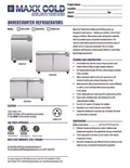 resources of Spec Sheet