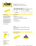 resources of Spec Sheet