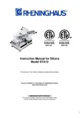 resources of Instruction Manual