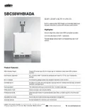 resources of Spec Sheet