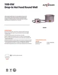 resources of Spec Sheet