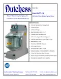 resources of Spec Sheet