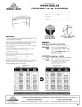 resources of Spec Sheet