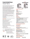 resources of Spec Sheet