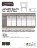 resources of Spec Sheet